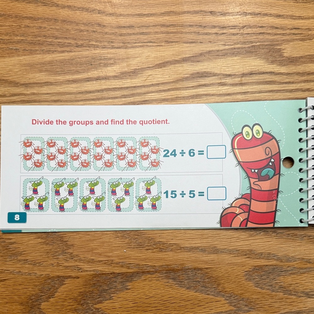 Math Learning Wipe Clean Book Set - Add, Subtract, Multiply & Divide - Picture 13 of 13